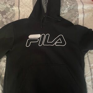Fila Charcoal Gray Hoodie